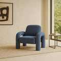 Blue Fluffy Chair