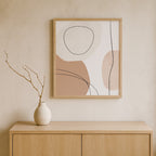 Abstract Wabi Sabi Art