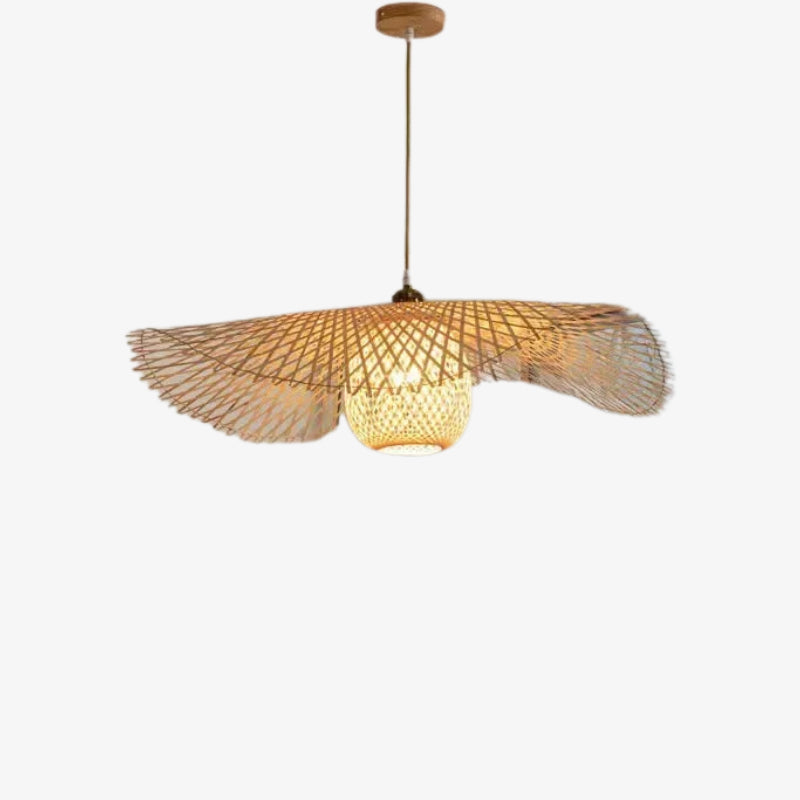 Wabi Sabi Rattan Pendant Light