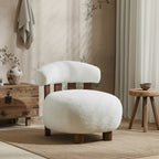 Japandi Accent Chair