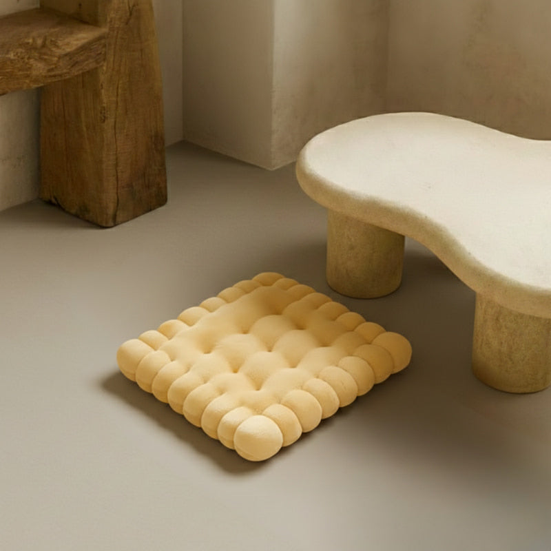 Yellow Floor Cushion