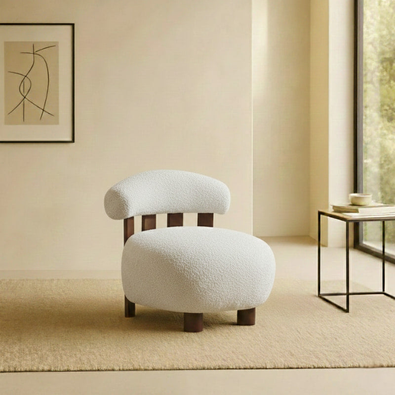 Japandi Accent Chair