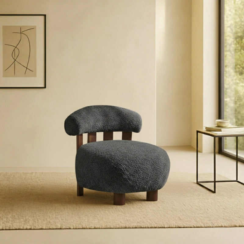 Japandi Style Accent Chair