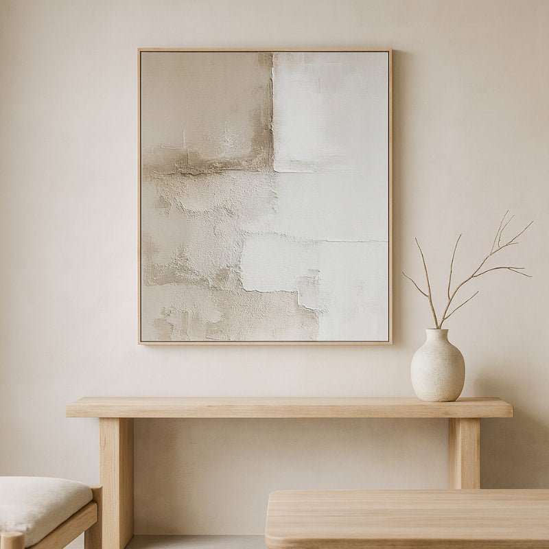Beige Wabi Sabi Wall Art
