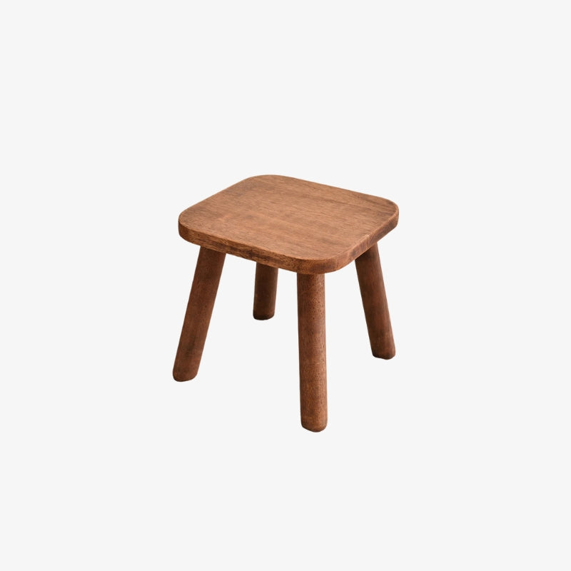 Wabi Sabi Wooden Stool