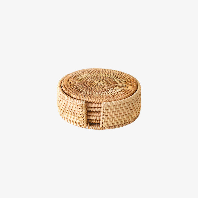 Rattan Coaster
