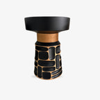Black Wooden Stool