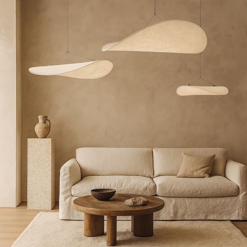 Wabi Sabi Style Pendant Light