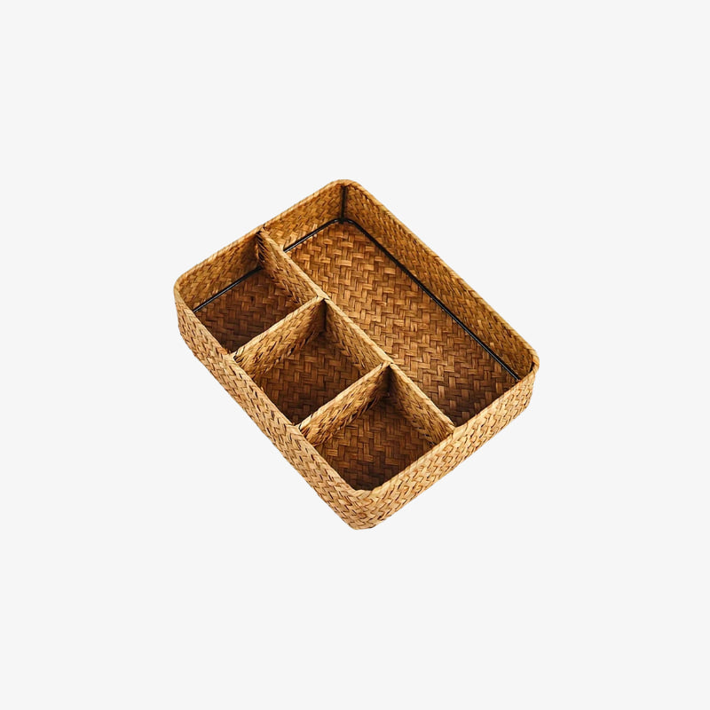Wicker Desk Organizer