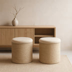 Wabi Sabi Storage Ottoman