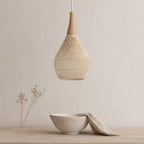 Wicker Pendant Light