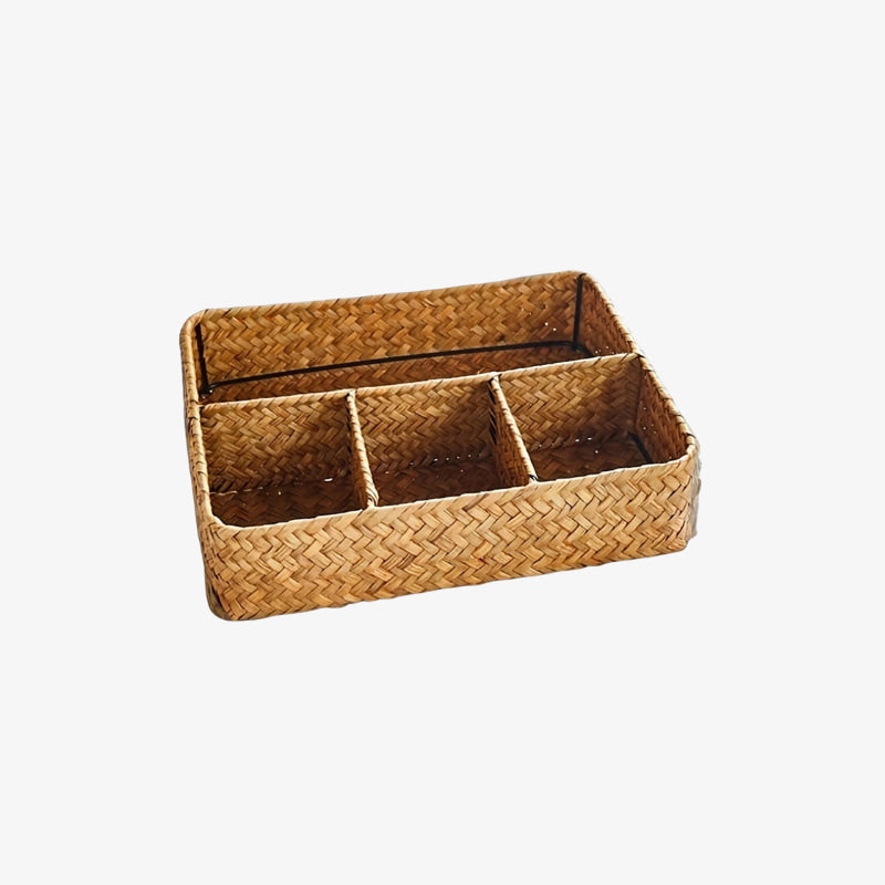 Wicker Desk Organizer