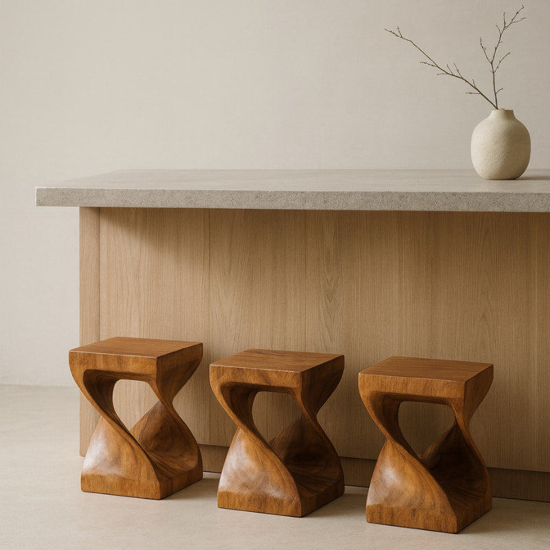 Wabi Sabi Bar Stools
